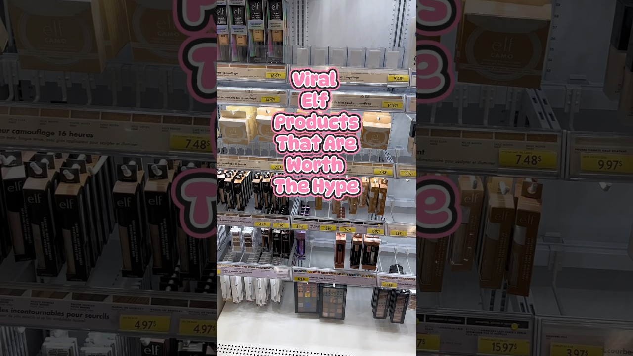 Viral @elfcosmetics that are worth the hype! 