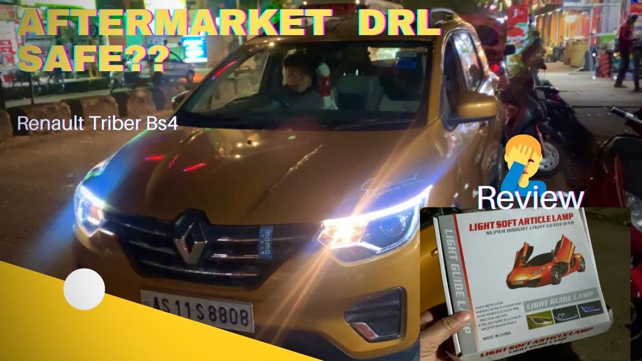 Again? Installed Drl For Renault Triber Bs4🤷