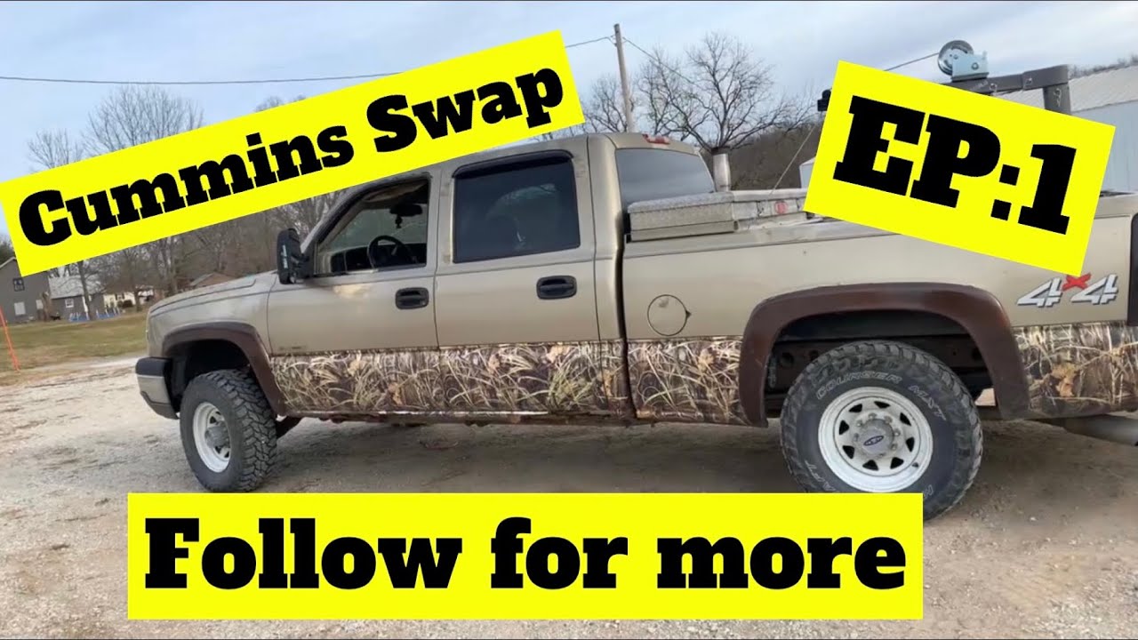 Cummins Swapped Cateye Chevy. How to/How I did it. EP:1