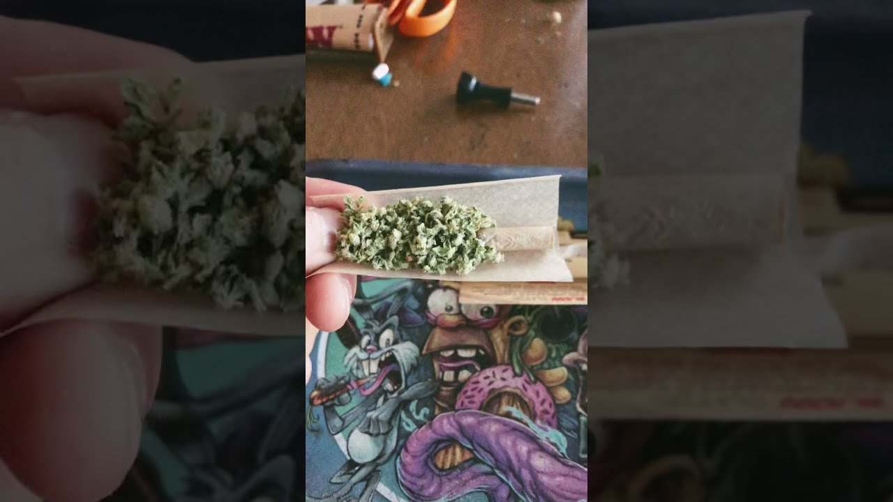 How to roll weed like a pro!! #shorts