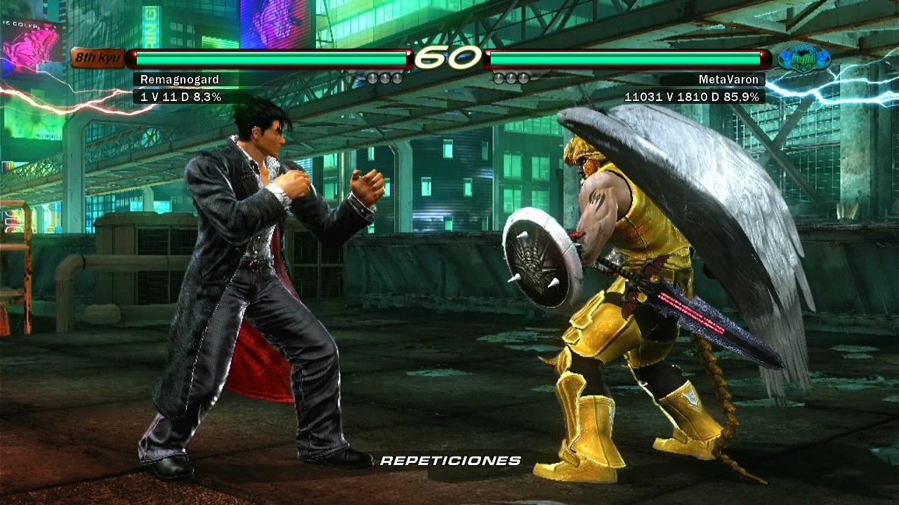 318_3 Jin Kazama (Remagnogard) vs (MetaVaron) Devil Jin - Ranked Matches - Tekken 6 N49 2024-04-28