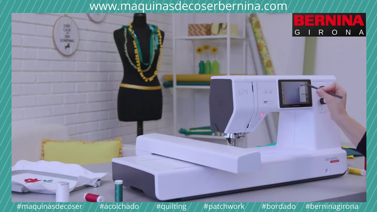 Tutorial b70 DECO + b79   Combina motivos de bordado