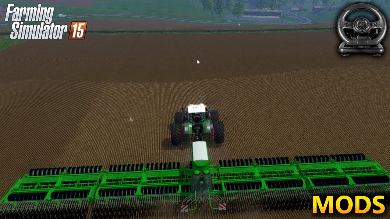 Farming Simulator 15 Ep. 9 &ndash; Testing an Oversized Seeder Mod