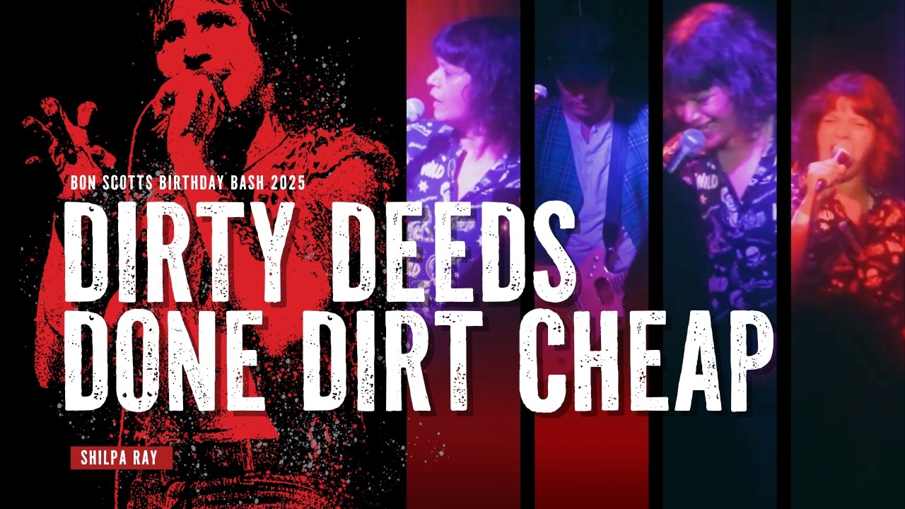 Bon Scott Birthday Bash 2025 - Shilpa Ray - Dirty Deeds Done Dirt Cheap