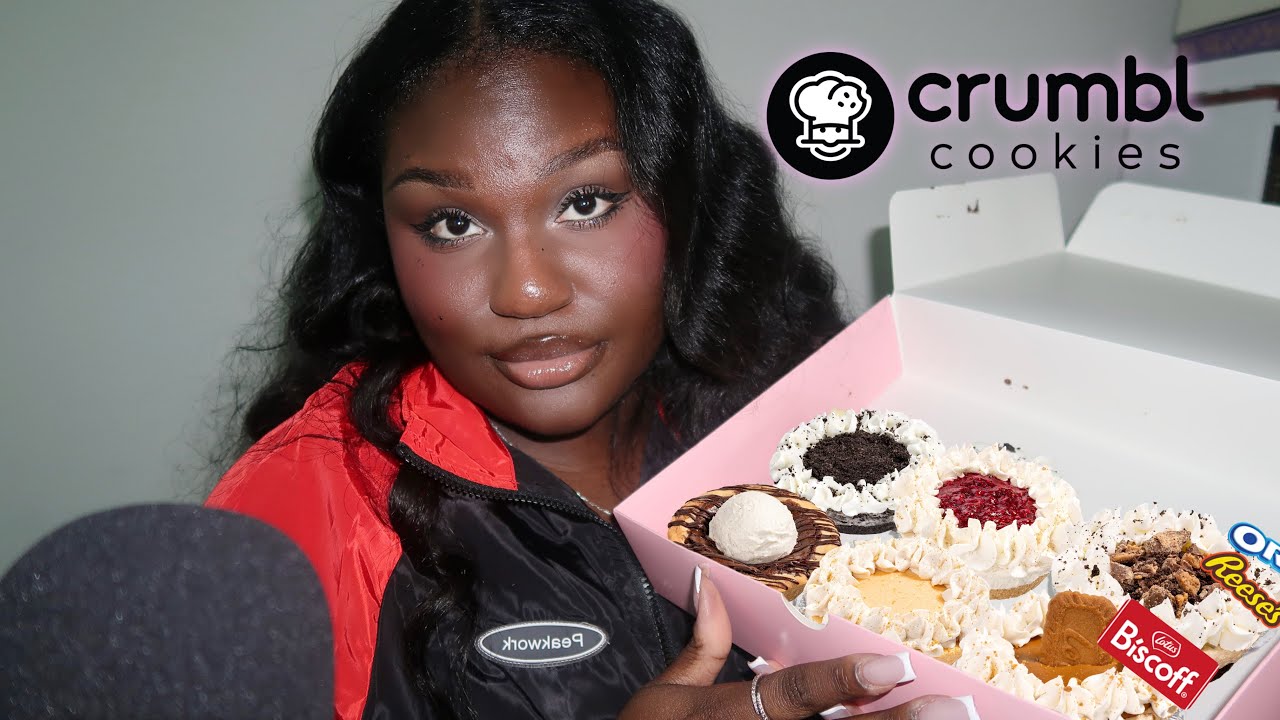 ASMR | Печенье Crumbl Cookies Пироги ко Дню благодарения MUKBANG