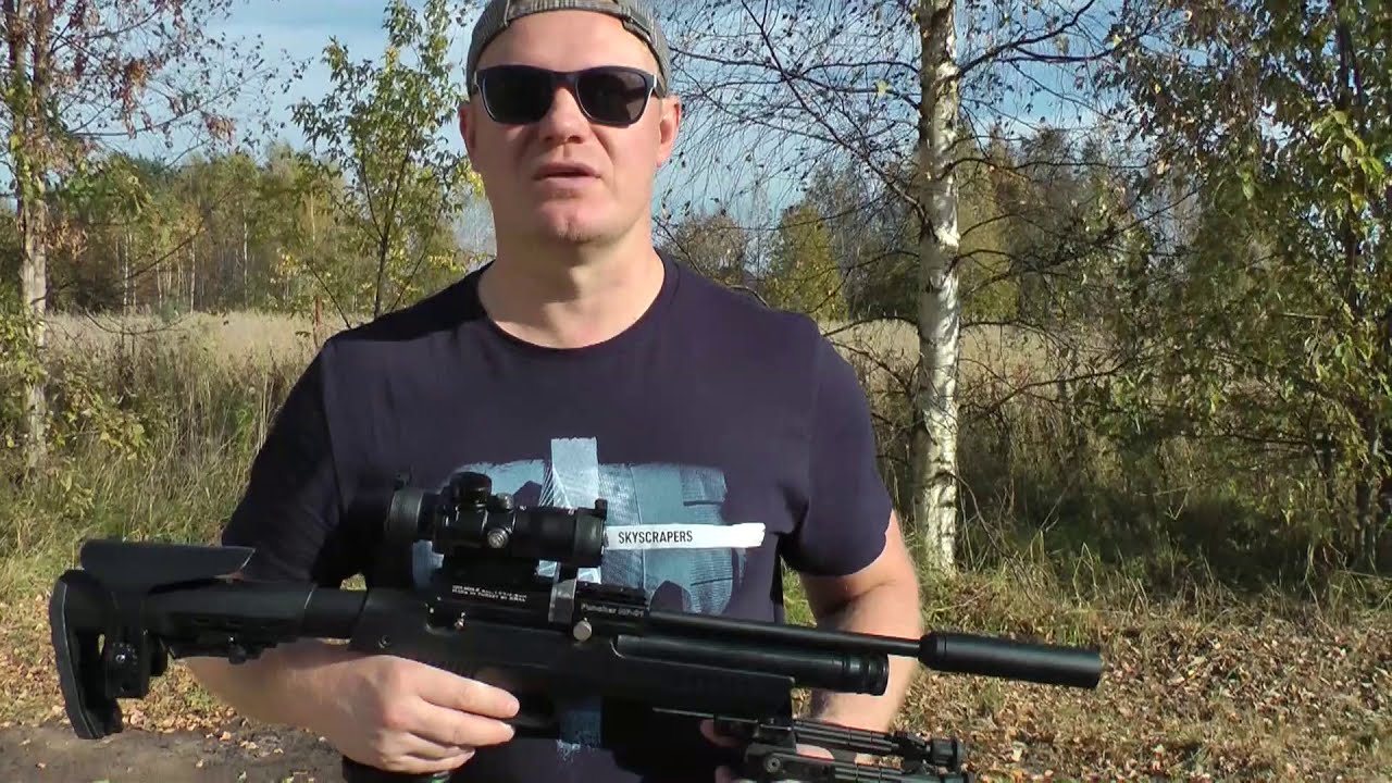 PCP KRAL NP-01 к.4.5 - Стрельба с призматическим прицелом
