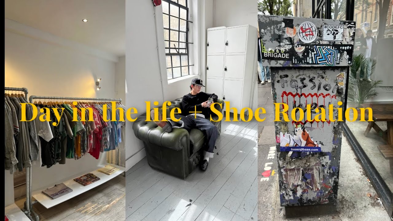 Shoot Day In London | Shoe Rotation