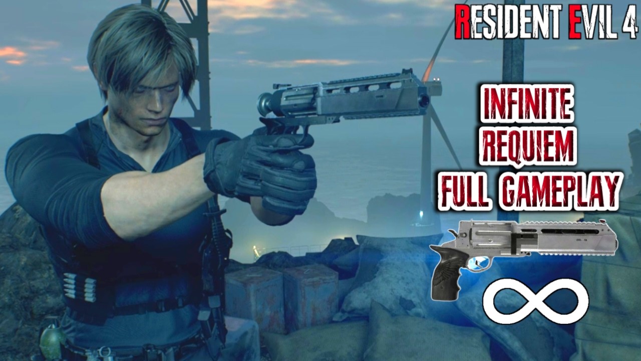 INFINITE REQUIEM ONLY!! Full Gameplay - Resident Evil 4 Remake