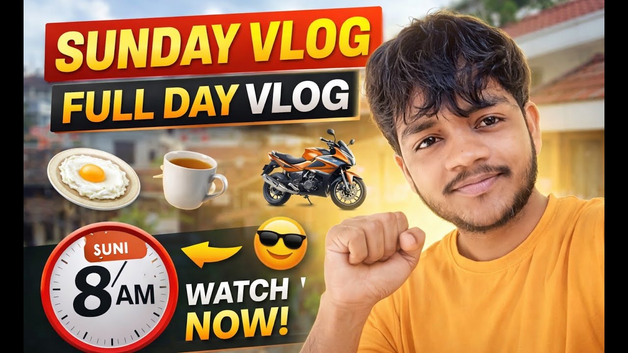 SUNDAY FULL DAY VLOG 😍 | Aaj Pura Din Kya Kiya? |😂 Chill, Food & Masti #youtube #viral #vlog