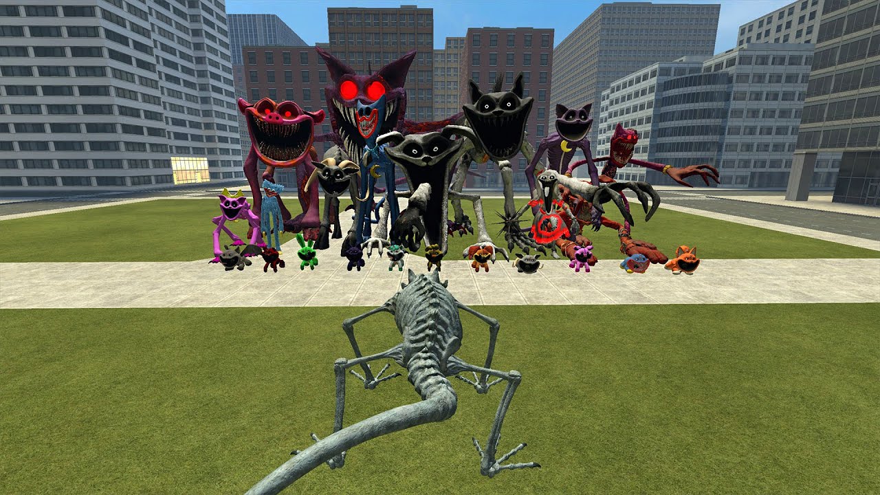 CATNAP NIGHTMARE vs All Poppy Playtime Chapter Monsters (Garry’s Mod)
