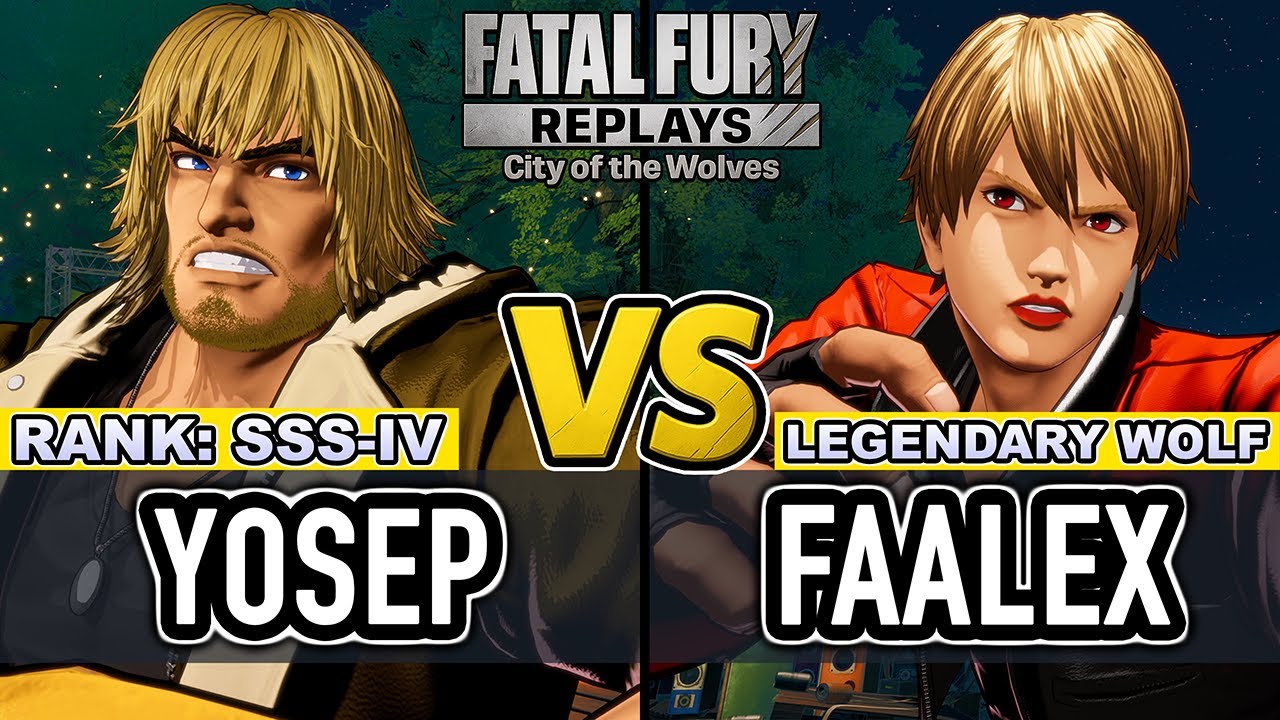 FF COTW ▰ YOSEP (Ken) vs FAALEX (Rock) ▰ Fatal Fury CotW High Level Gameplay