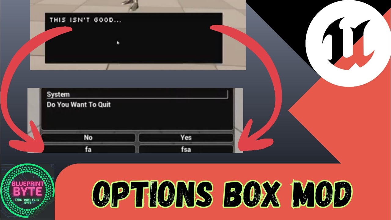 Modified Dialoge Box To Selection Box (Blueprint Only) EZ Mode