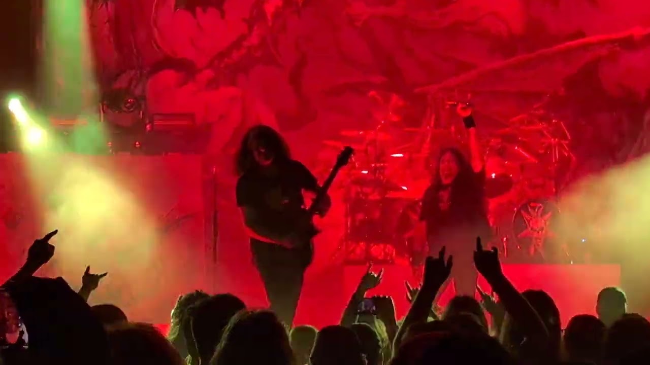 Testament Trial by Fire Live in Houston TX 2024 Klash of the Titans tour