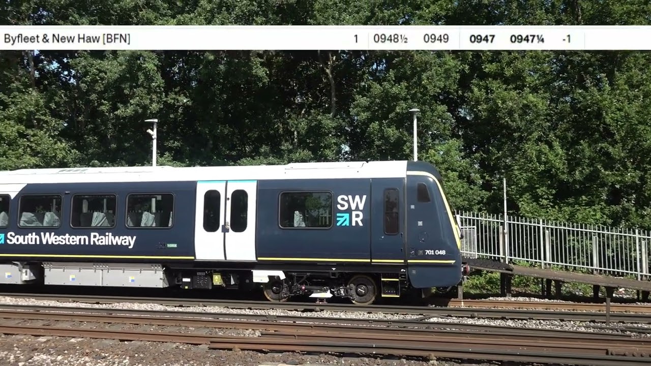 BR Class 701 - Suburban stopping tests