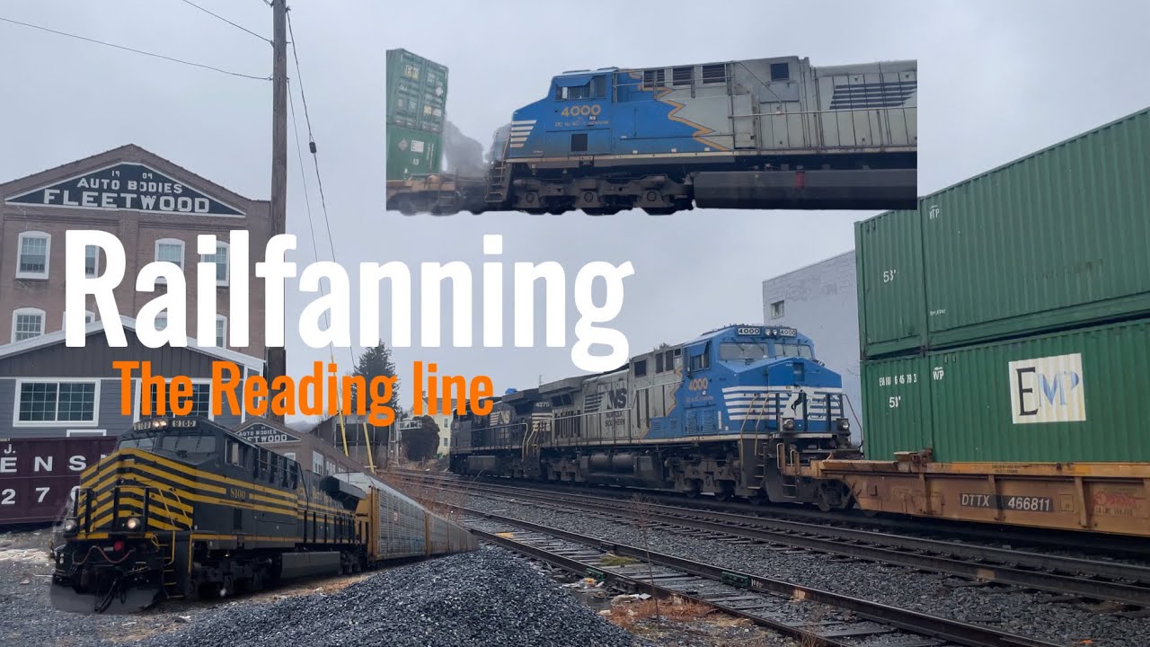 Railfanning The Reading Line! 🚂🚂 #foamer 