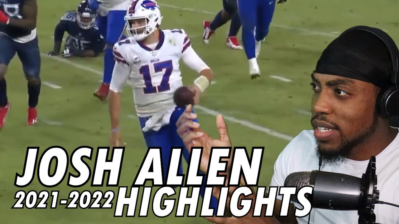 Josh Allen 2021-2022 Season Highlights REACTION