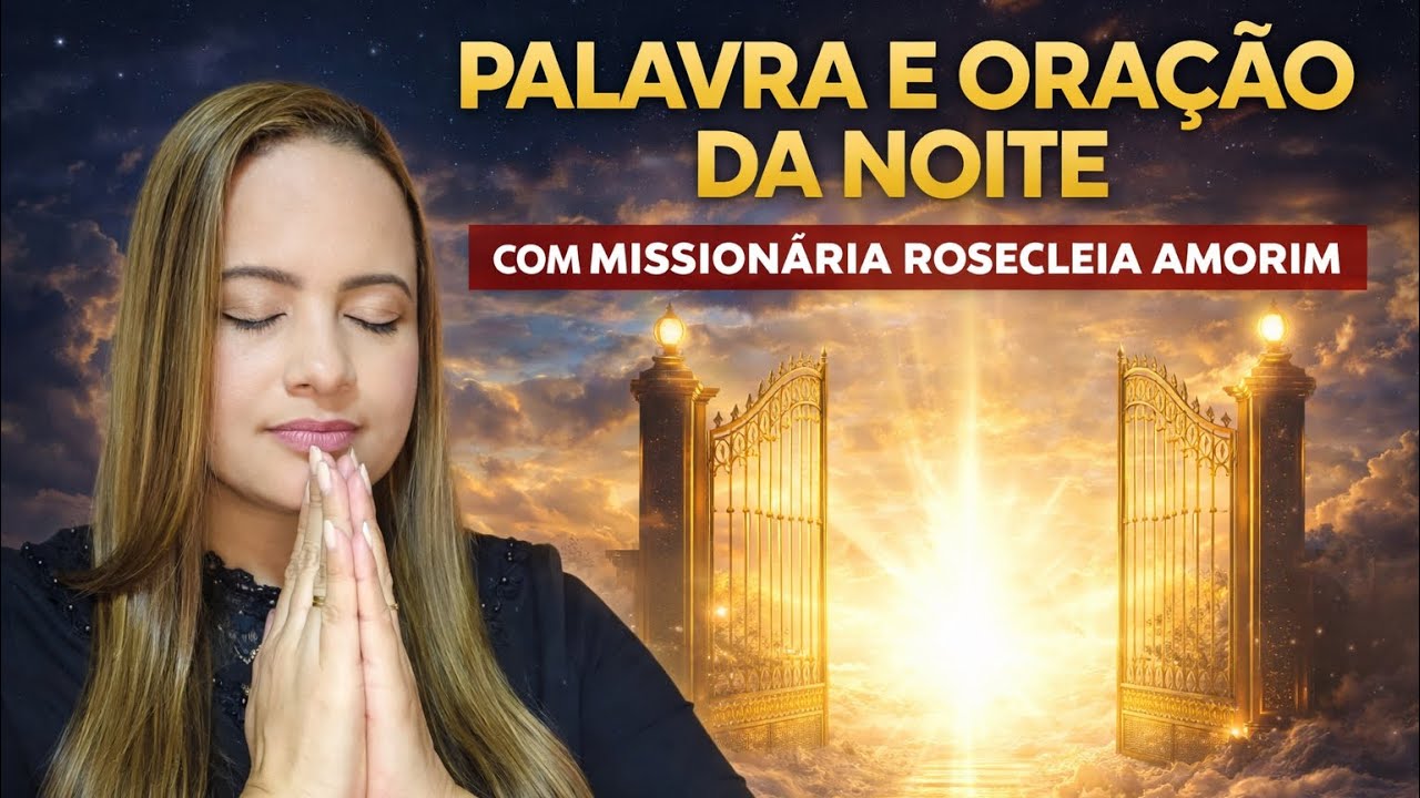 ENXUGA AS TUAS LÁGRIMAS 😭 O DECRETO DE DEUS SERÁ TREMENDO!