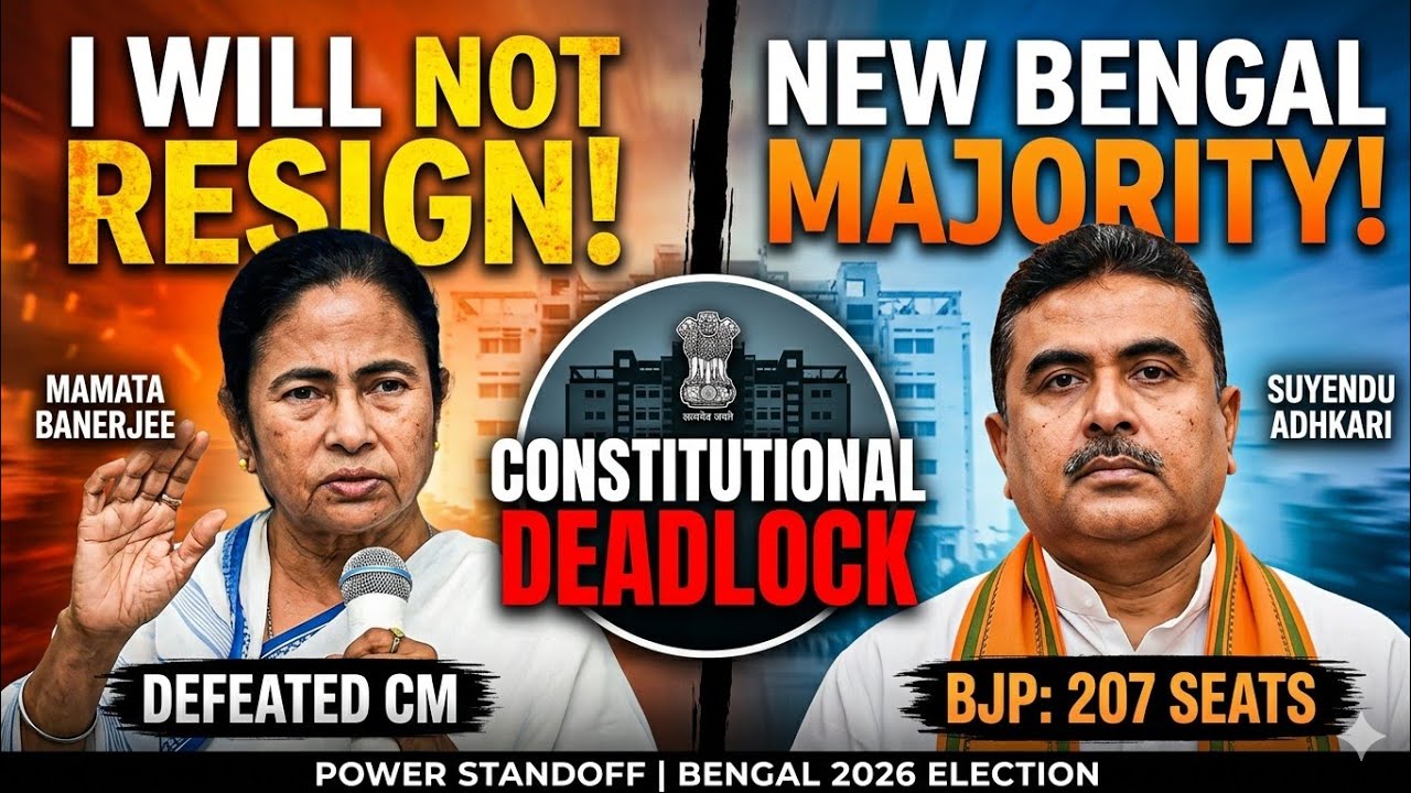 Mamata Banerjee Refuses to Resign! Bengal Constitutional Crisis Explained