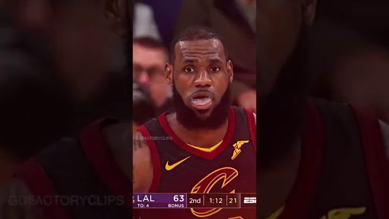 LeBron's pass 🥶 #shorts