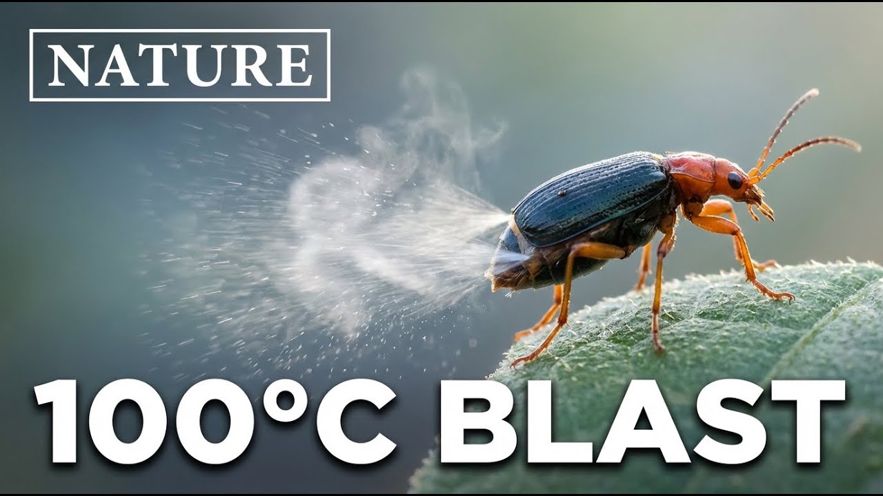 The Impossible Biology of the Acid Spraying Bombardier Beetle