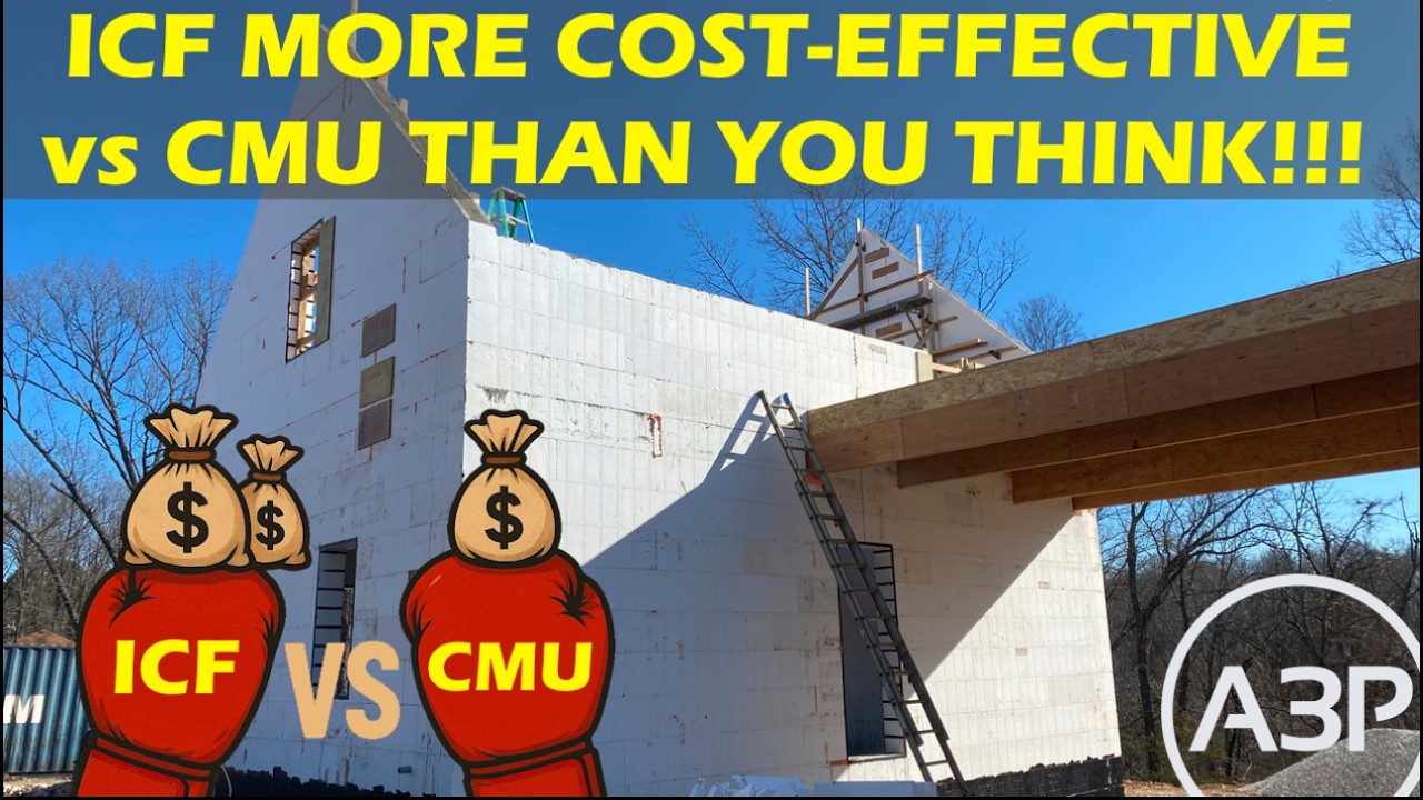 Реальная стоимость строительства: ICF против CMU!!!