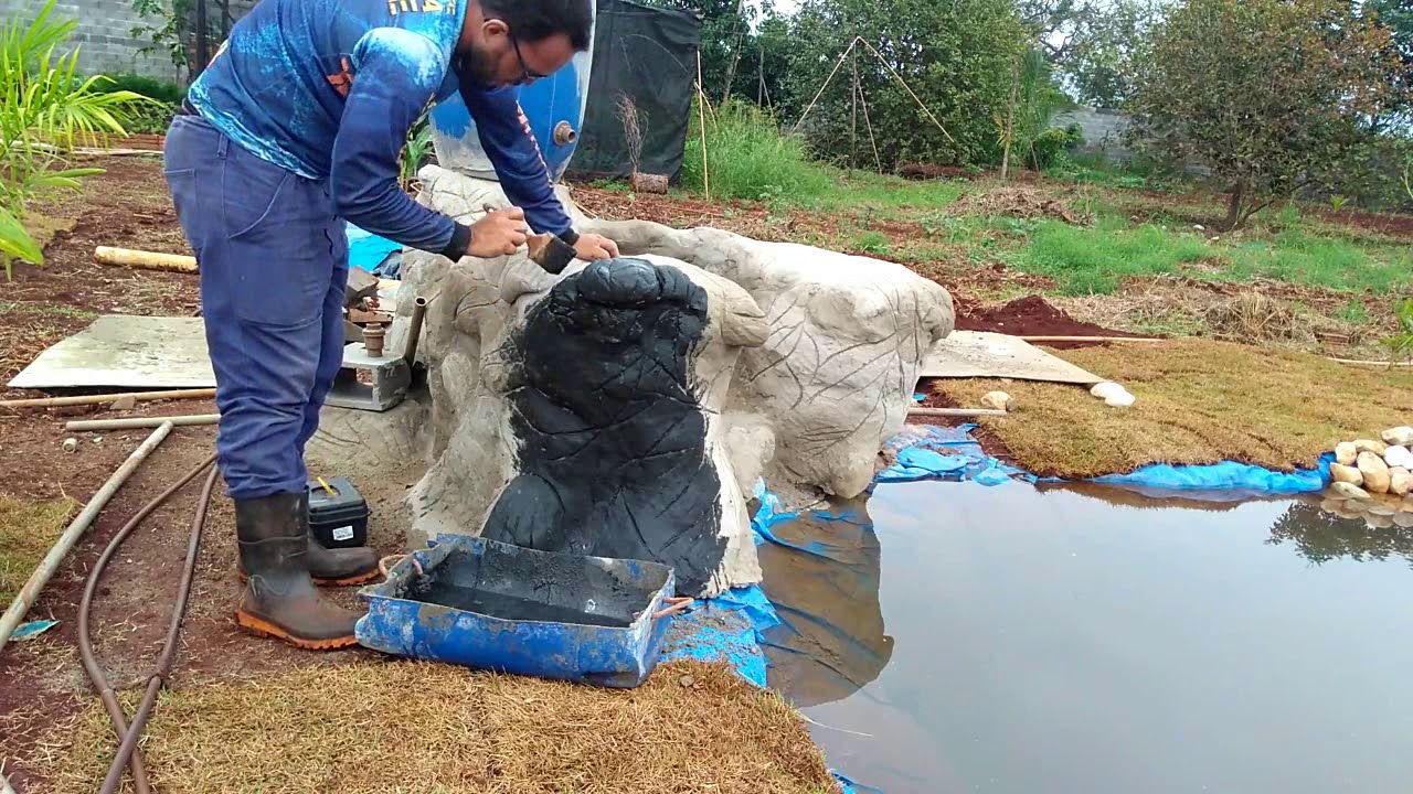 Como fazer a  pintura das pedras