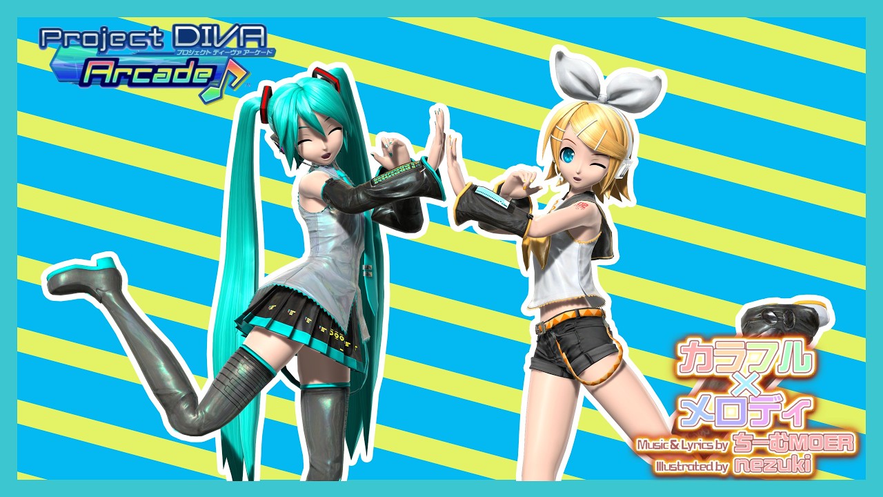 ｡ﾟ•┈୨♡୧┈•ﾟ｡ 【MMD】Project DIVA Arcade Rin (+Miku 2.0) ｡ﾟ•┈୨♡୧┈•ﾟ｡