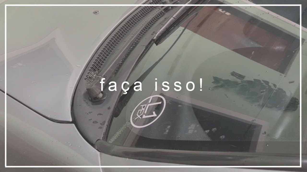 ANTIEMBAÇANTE E CRISTALIZADOR CASEIRO | PARA-BRISA EMBAÇADO NUNCA MAIS!