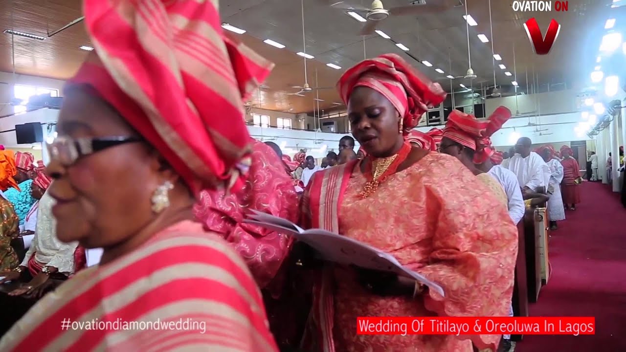 Ovation Diamond Wedding between the stunning Titilayo & her beau, Oreoluwa