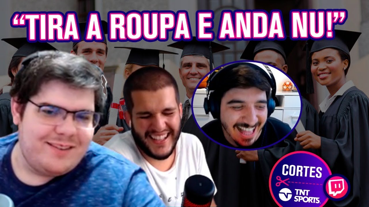 CASIMIRO, CERTEZAS E LUÍS CONTAM HISTÓRIAS E DÃO CONSELHOS SOBRE A FACULDADE! - CORTES TNT SPORTS