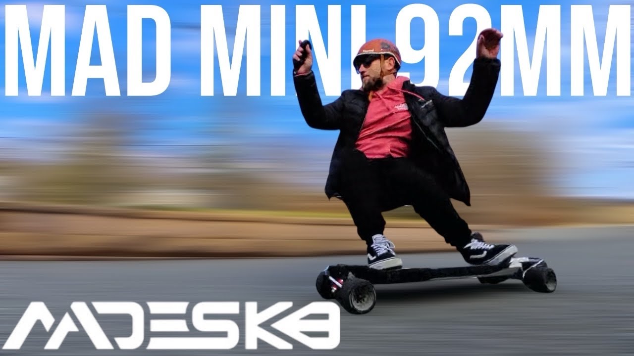 Обзор колес MAD MINI ESK8 92 мм с системой Parsec Aero Pro