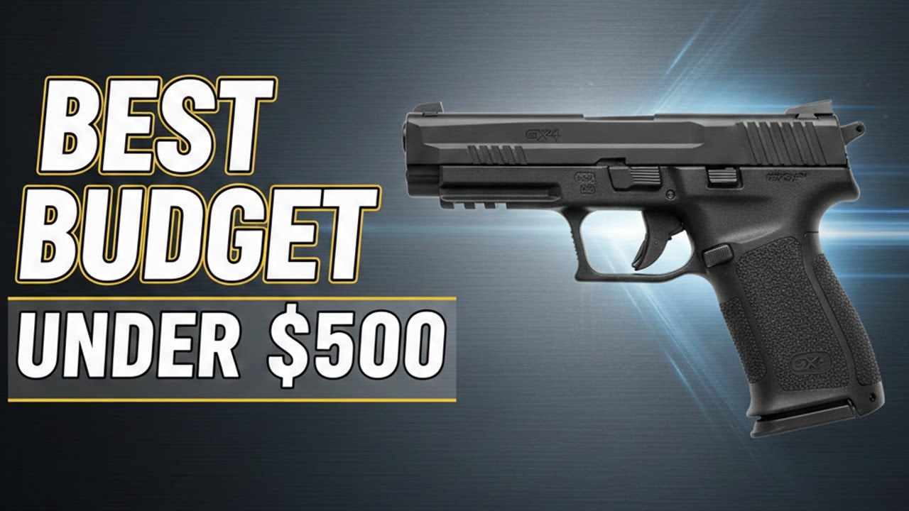 Top 10 Best Budget 9mm Pistols Under $500 in 2025