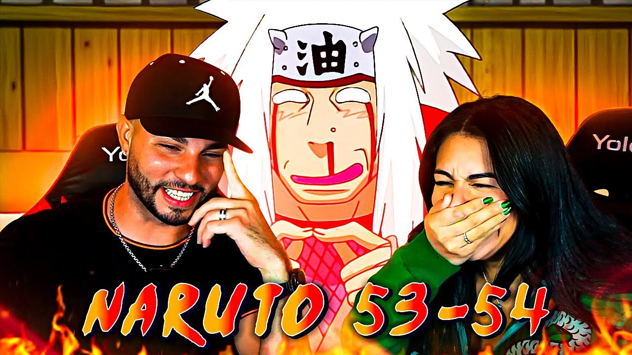 Este JIRAIYA es un tremendo personaje 😂 | Naruto | Cap. 53 y 54 | REACCIÓN.