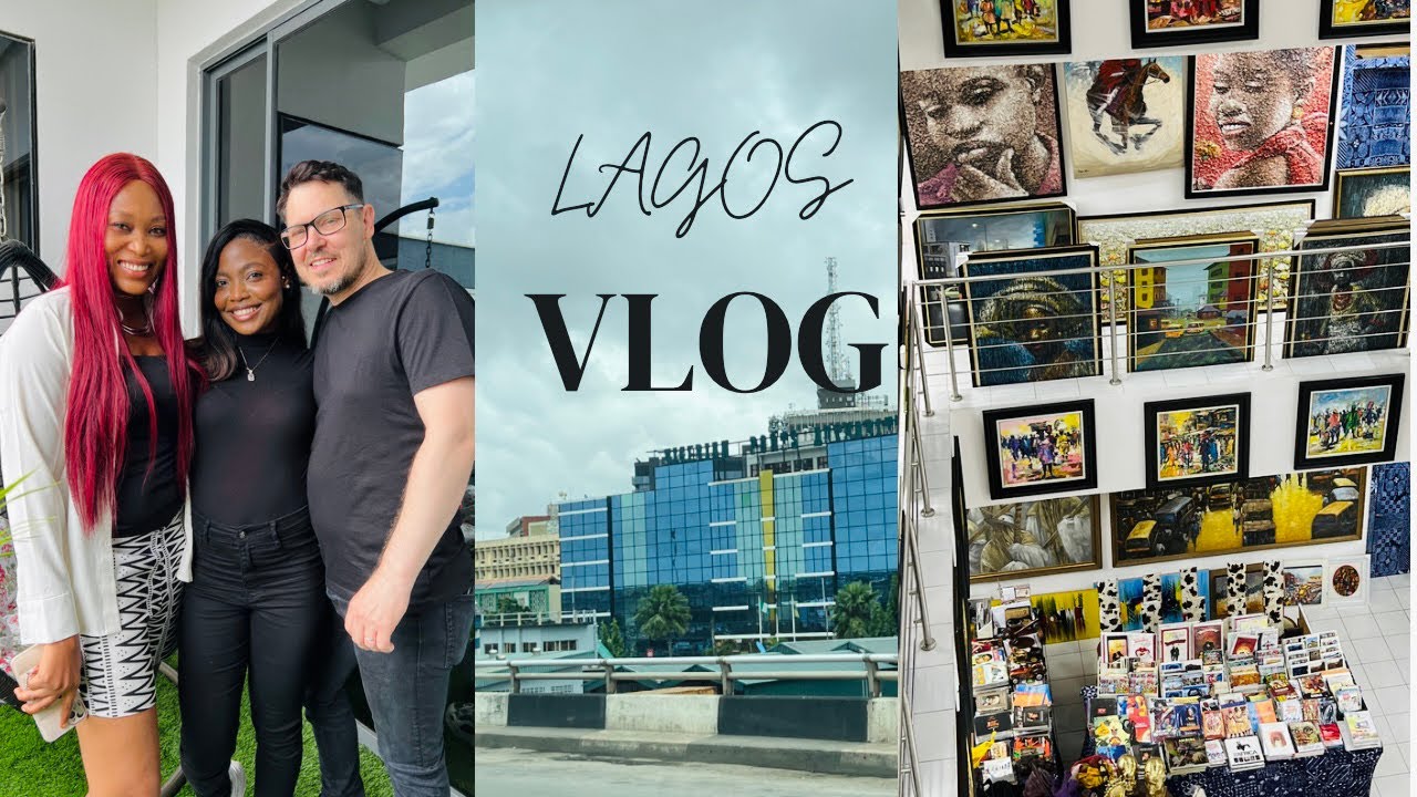 Last day in Nigeria (Meeting my friend for the first time | African Art Gallery | Emotional Goodbye