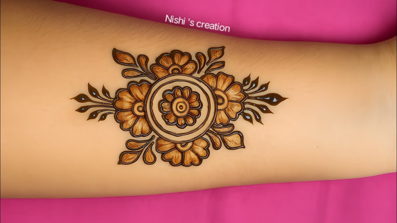 easy & stylish mehndi design| back hand mehndi| mehndi | mehandi