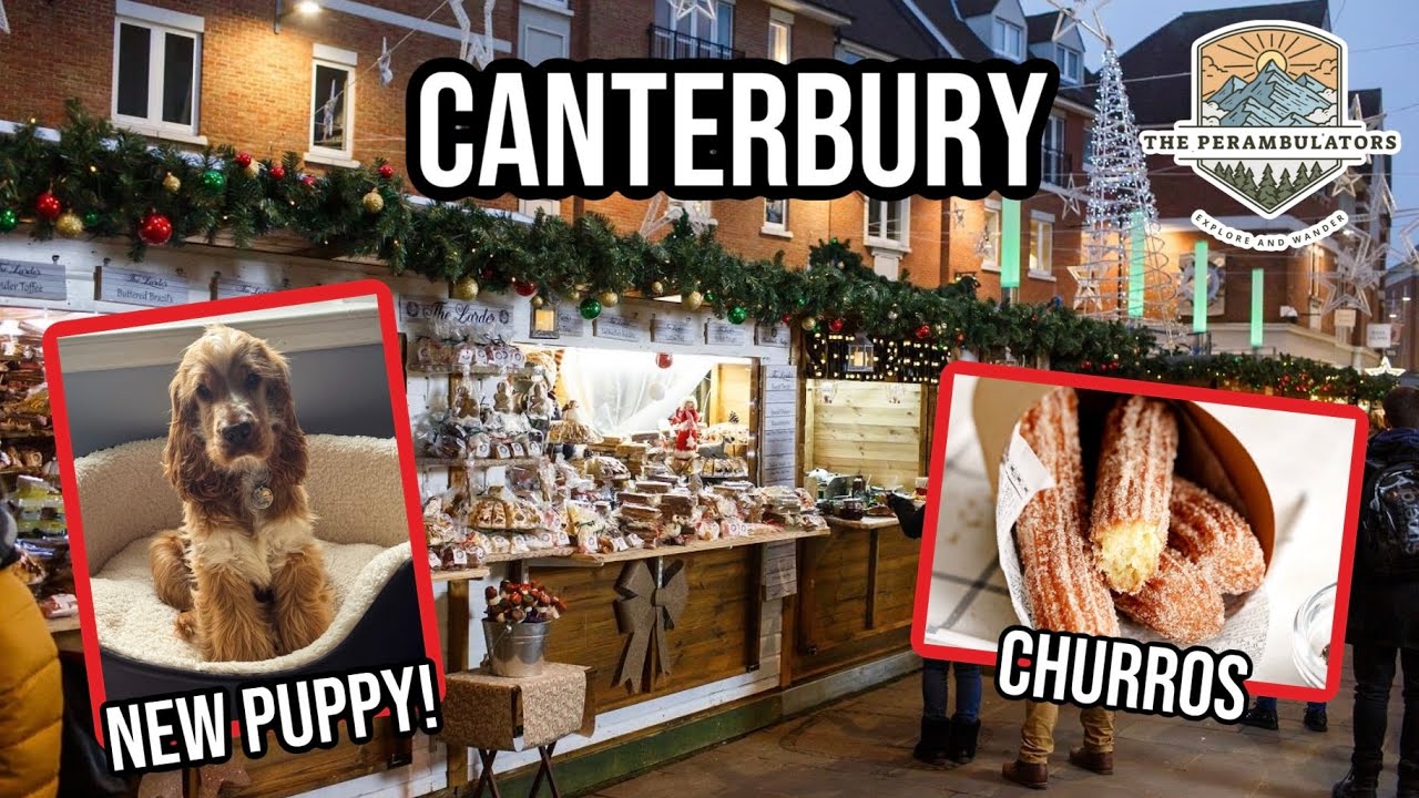 Over 500,000 People Visit This Magical Chistmas Market - Canterbury, Kent