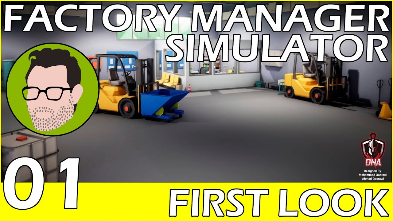 First Look 01 | Factory Manager Simulator