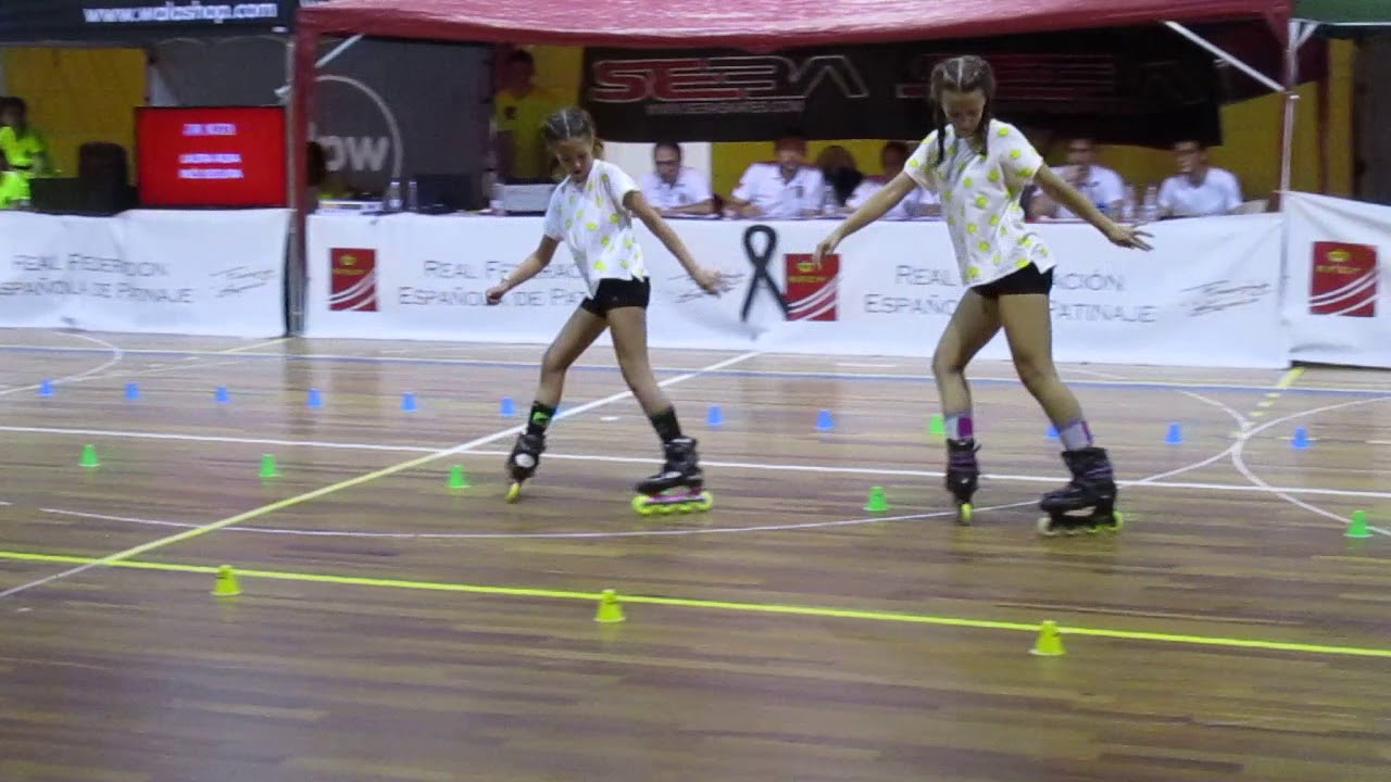 Laura Alba e Inés Segura (Zlalom, Aragón)