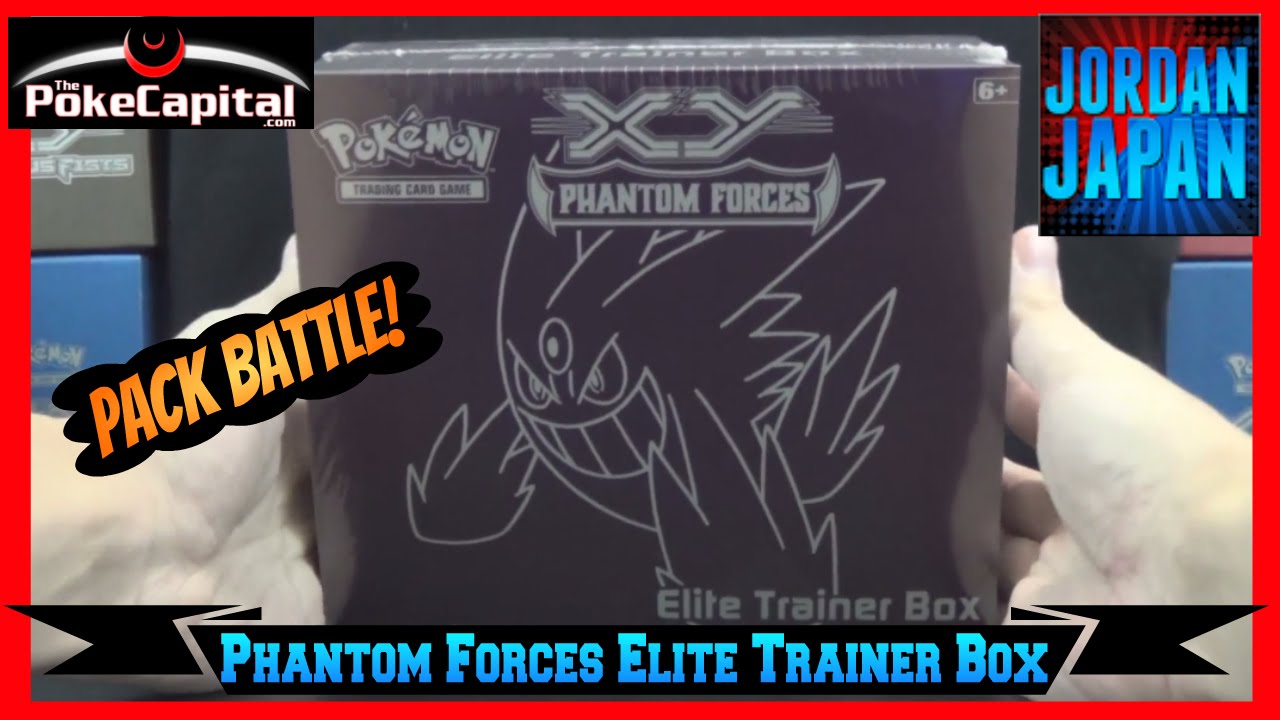 Pokemon XY Phantom Forces Elite Trainer Box Battle vs Jordan Japan
