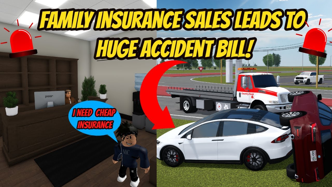 Гринвилл, Висконсин, Roblox l Family Insurance Sales ACCIDENT Update Roleplay
