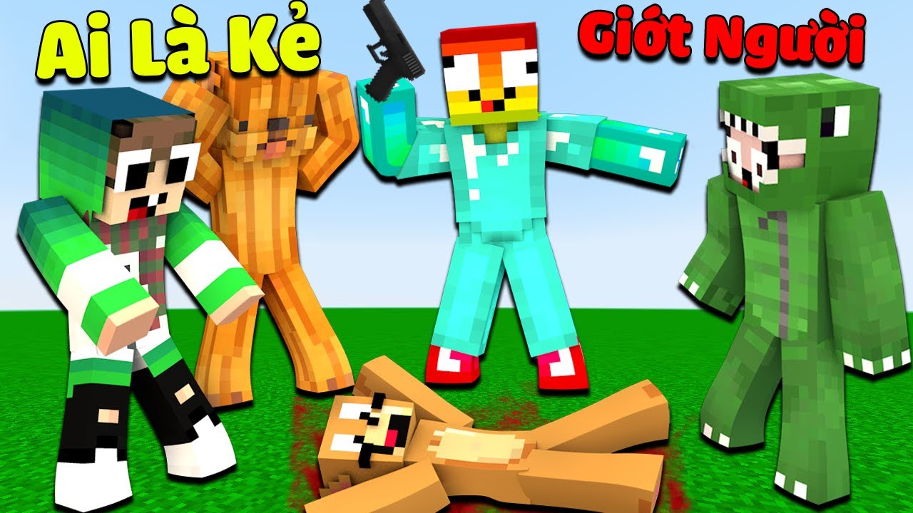 MINI GAME : AI LÀ KẺ XẤU MINECRAFT ** CẢNH SÁT T GAMING VÀ MÀN TÂM LÝ HỌC LOÀI NGƯỜI MVP