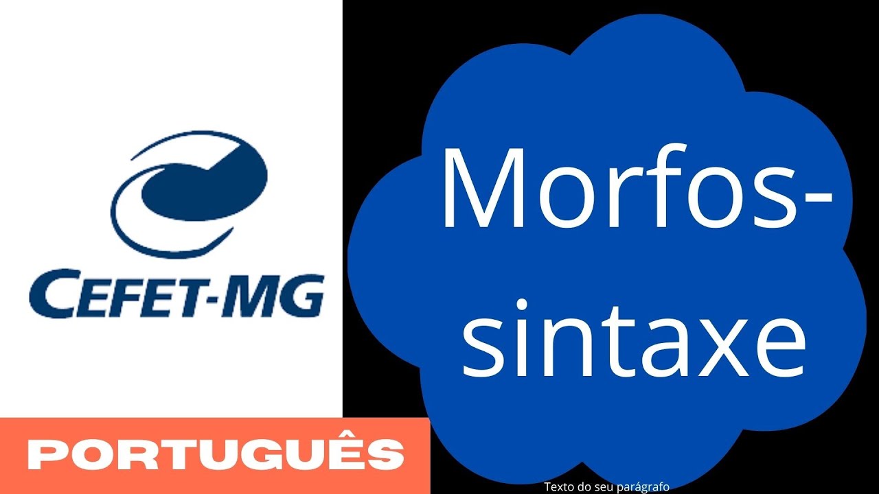 CEFET MG Curso Preparatório 2026/2027 🔵 Prova #CEFETMG 2025 PORTUGUÊS Técnico Integrado ao Médio