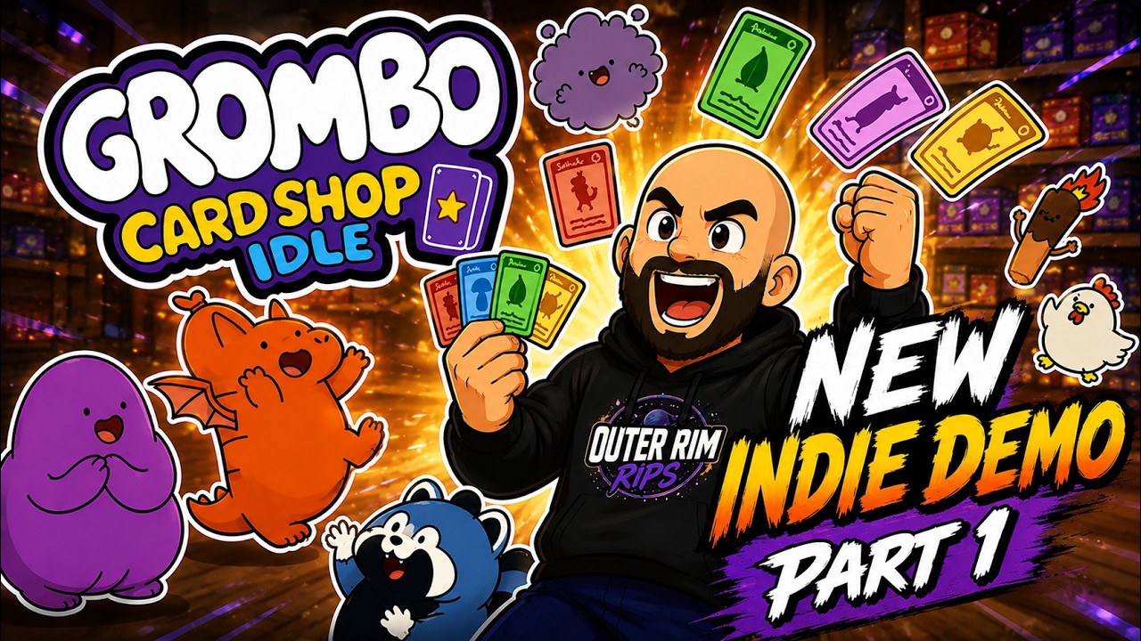 Обзор новой инди-демоверсии &mdash; Grombo Card Shop Idle &mdash; Часть 1