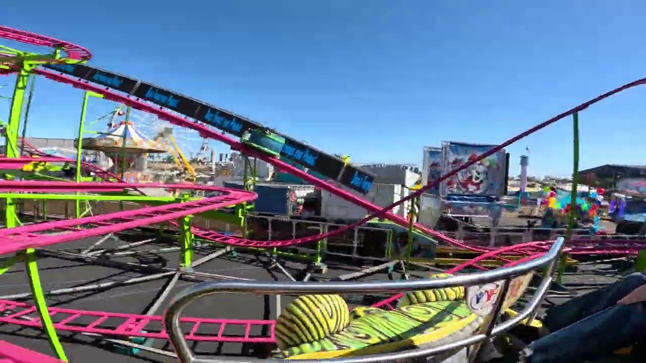 Crazy Mouse Coaster POV (Florida State Fair)