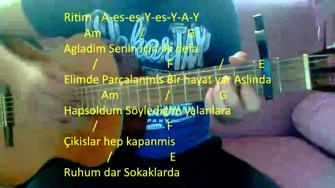 Gitar Dersi - Gözlerin (Barış Akarsu)