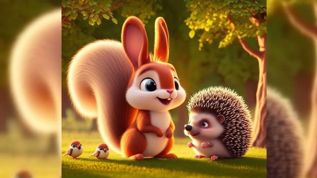 Króliczek Błysk i Iskierki Radości 🐰✨ Bajka na dobranoc o wdzięczności dzieleniu się i małych cudach