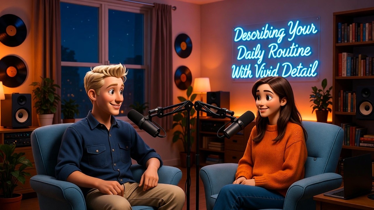 Describing Your Daily Routine With Vivid Detail