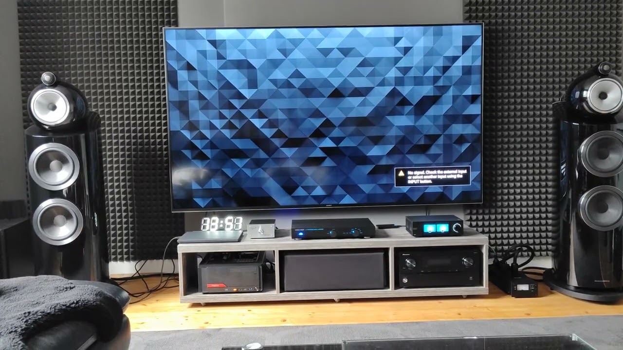Musical Fidelity A1 with Bowers & Wilkins 802 surprisingly a good match!!
