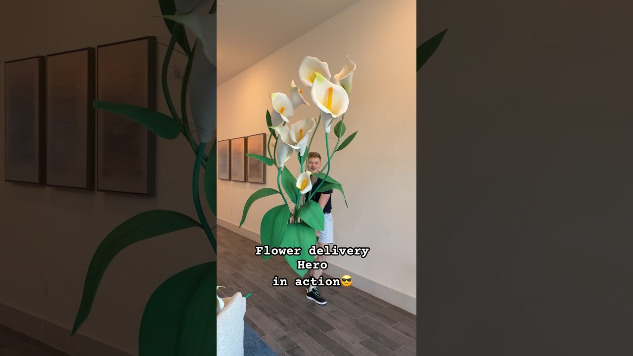 Who asked Callas? Pretty little flowers like this! Giant Calla Lilies Set🤍