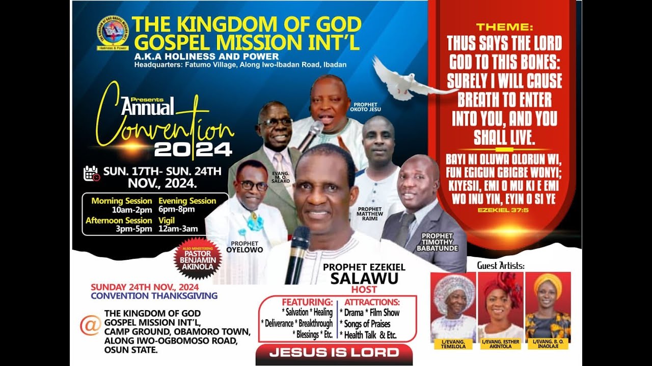 DIVINE VISITATION || 12 || 11 || 2024 || WITH PROPHET EZEKIEL SALAWU.